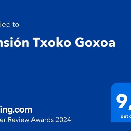 Pension Txoko Goxoa Hondarribia Esterno foto